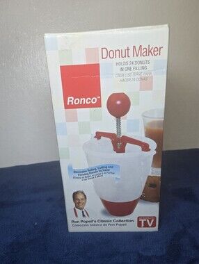 Ronco Donut Maker Ron Popeil's Classic Collection  As Seen On TV New Open Box